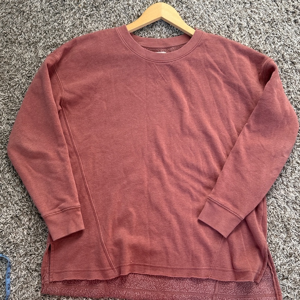 American Eagle Outfitters Crewneck Sweater Ahhmazingly SoftRose Pink Size Small - Picture 11 of 13